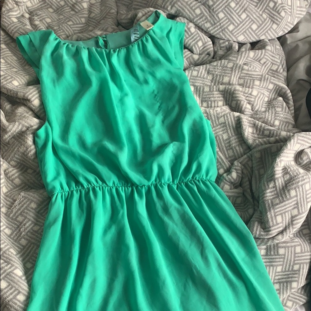 Francesca’s Spring cocktail length dress